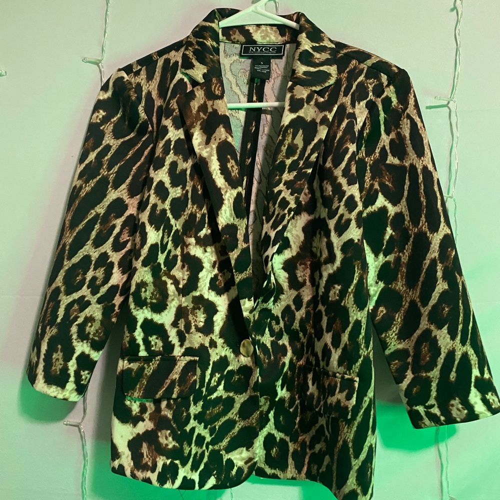 NYC Animal Print Women's Blazer